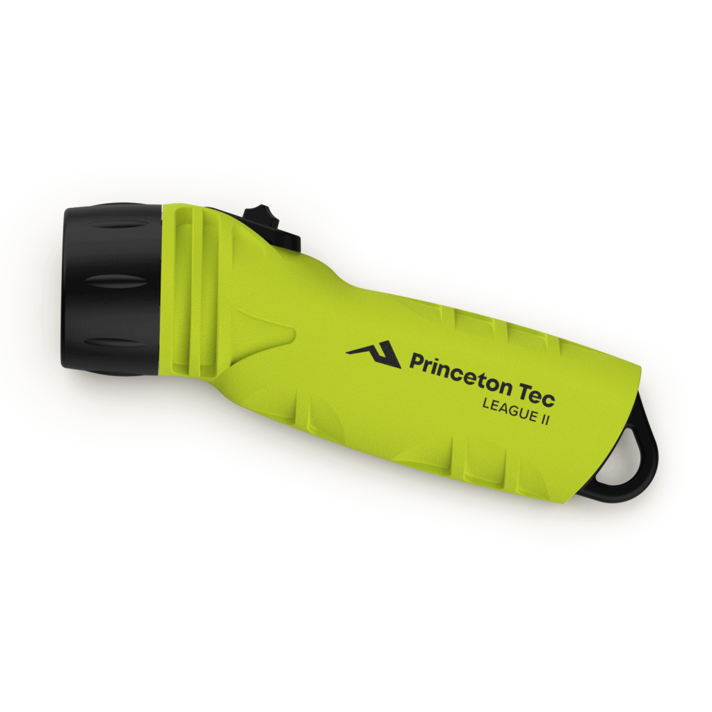 Princeton Tec League II Intrinsically Safe flashlight Neon Yellow