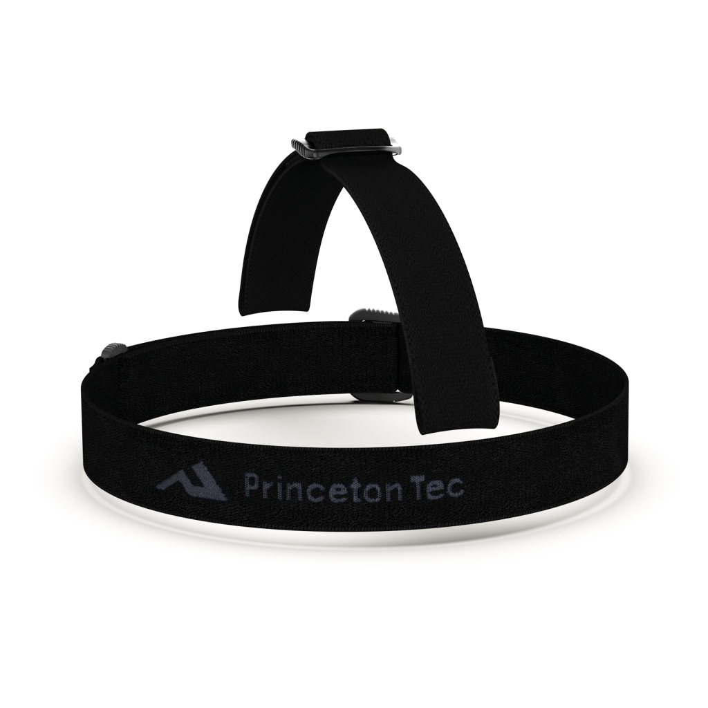 Princeton Tec Apex Black Headstrap and Crownstrap