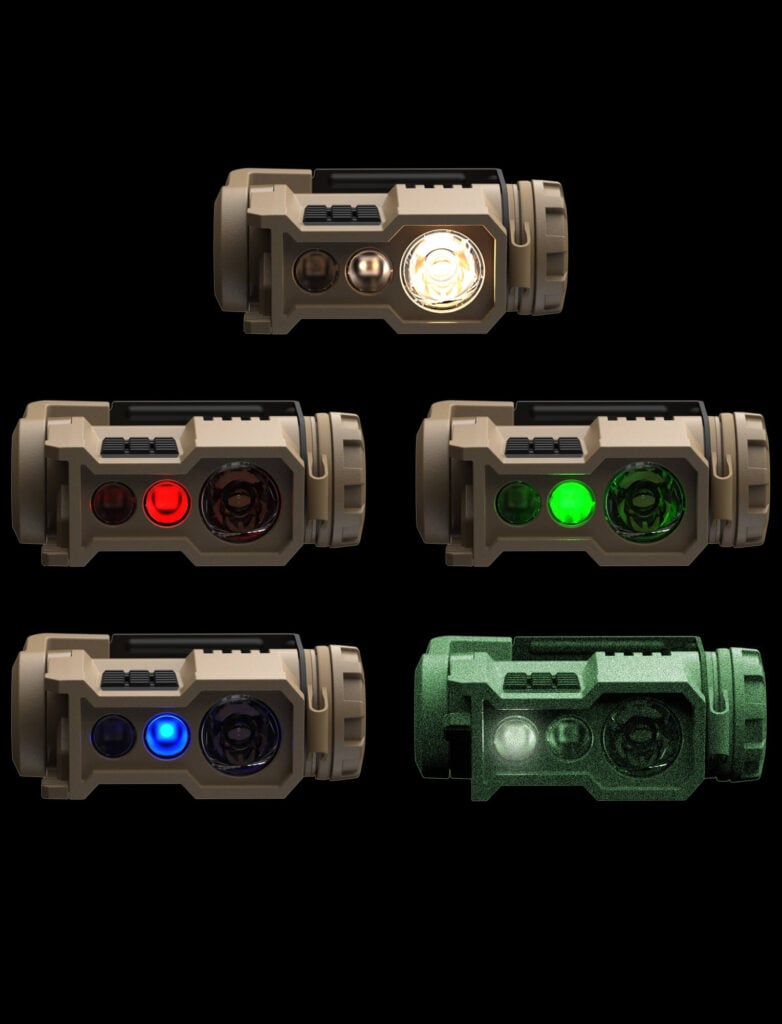 W, R, G, B & IR Modes